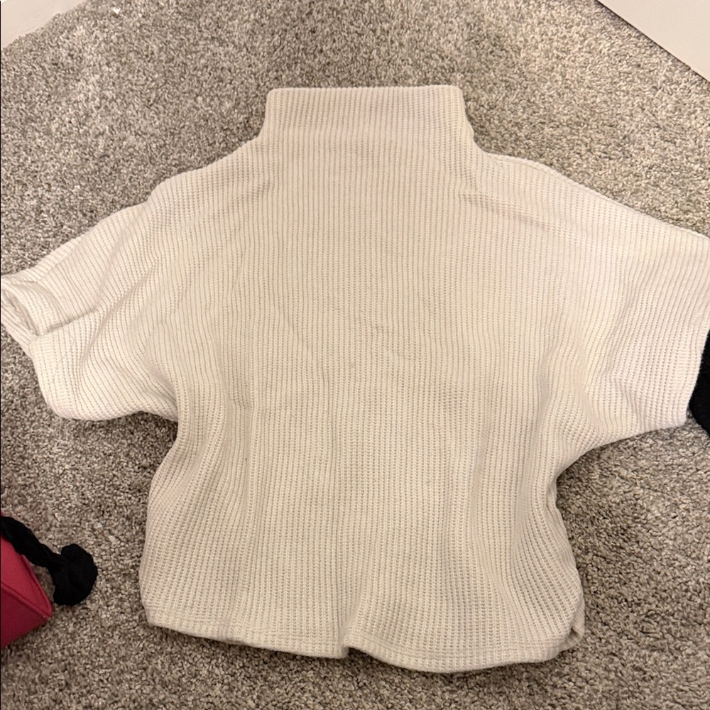 Elegant Cream Turtleneck Sweater